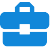 Briefcase icon for marketing